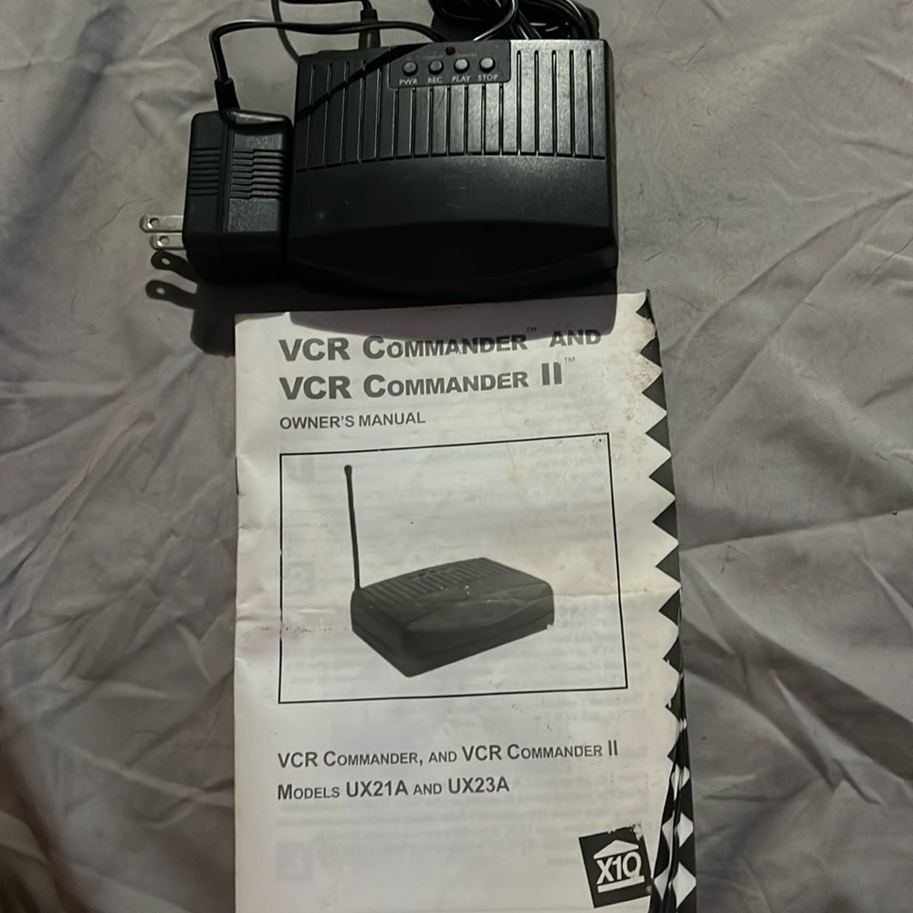 X10 VCR Commander Model UX21A